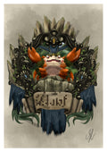 Haus of Krab Limited Edition Print - Hand Signed - (Numbered 1-15)