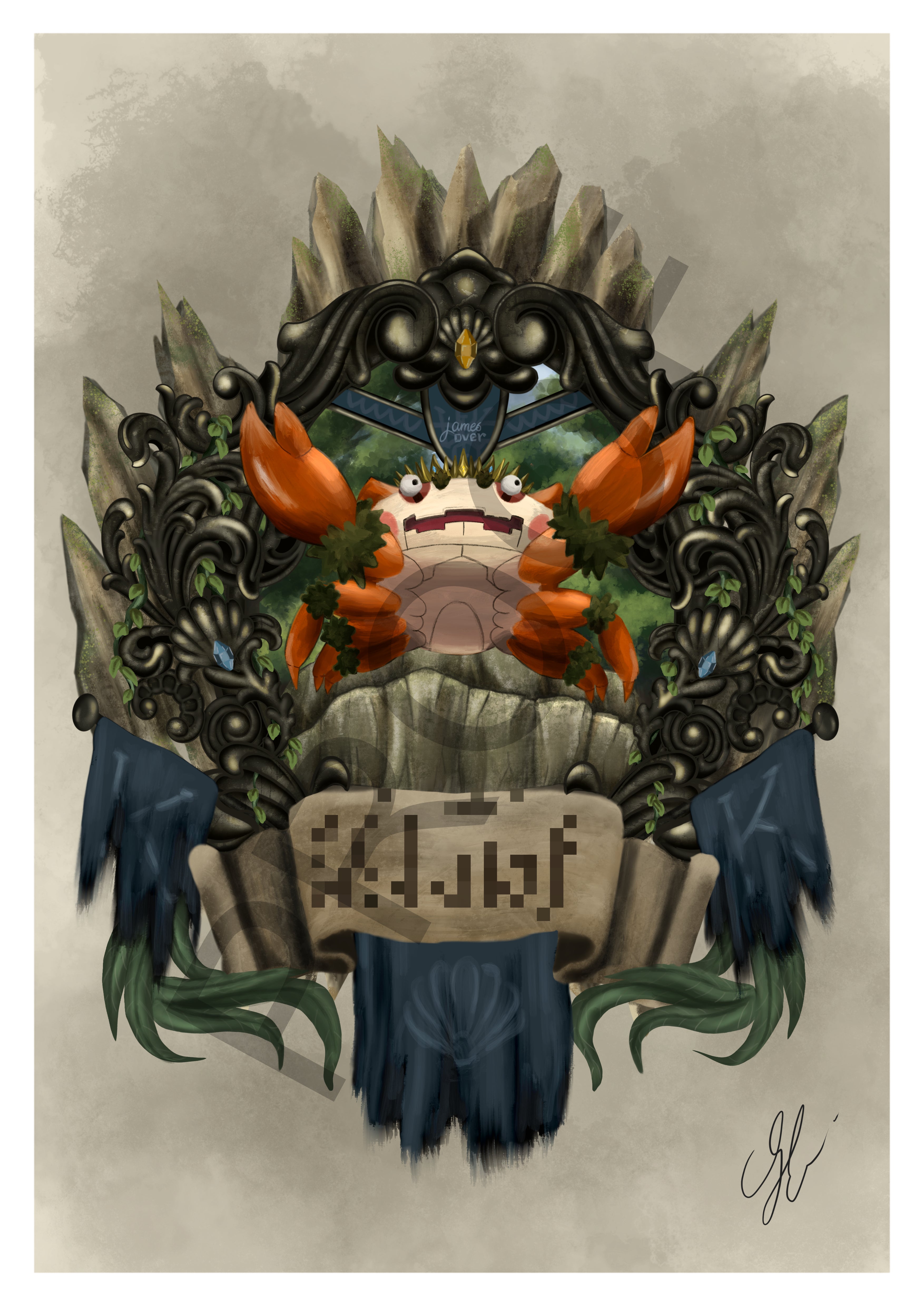 Haus of Krab Limited Edition Print - Hand Signed - (Numbered 1-15)