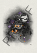 Spooky Mons Limited Edition Print - Hand Signed Authentication  - (Numbered 1-10)