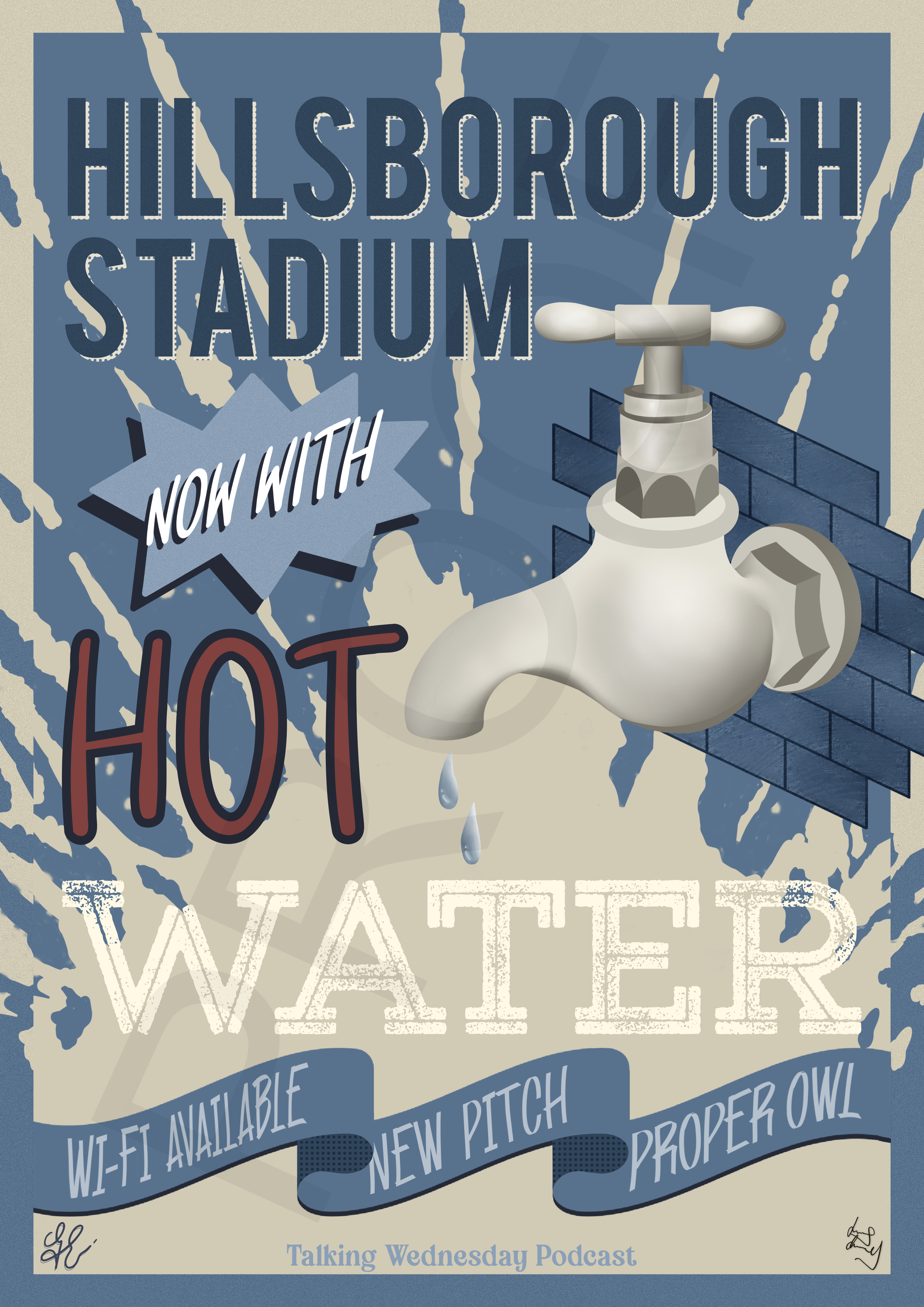 Hillsborough Hot Water Print