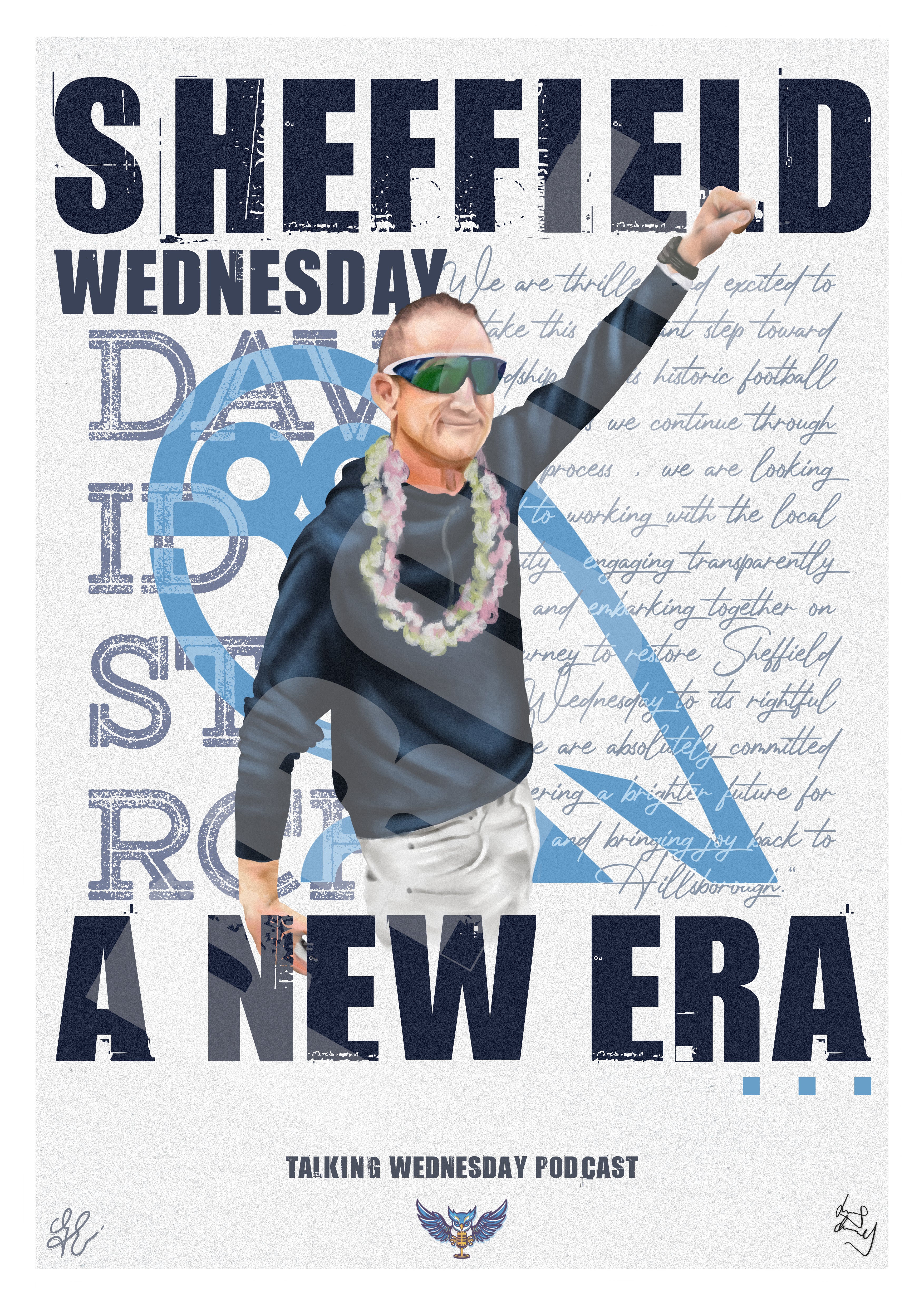 Sheffield Wednesday New Era Limited Edition Print (Numbered 1-15)